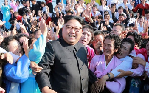 Nhà lãnh đạo Triều Tiên Kim Jong Un trong một bức ảnh không đề ngày được hãng thông tấn trung ương nước này KCNA công bố hôm 12/9 - Ảnh: KCNA/Reuters.<br>