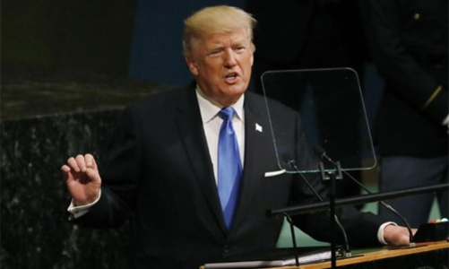 Tổng thống Trump dọa hủy diệt hoàn toàn Triều Tiên