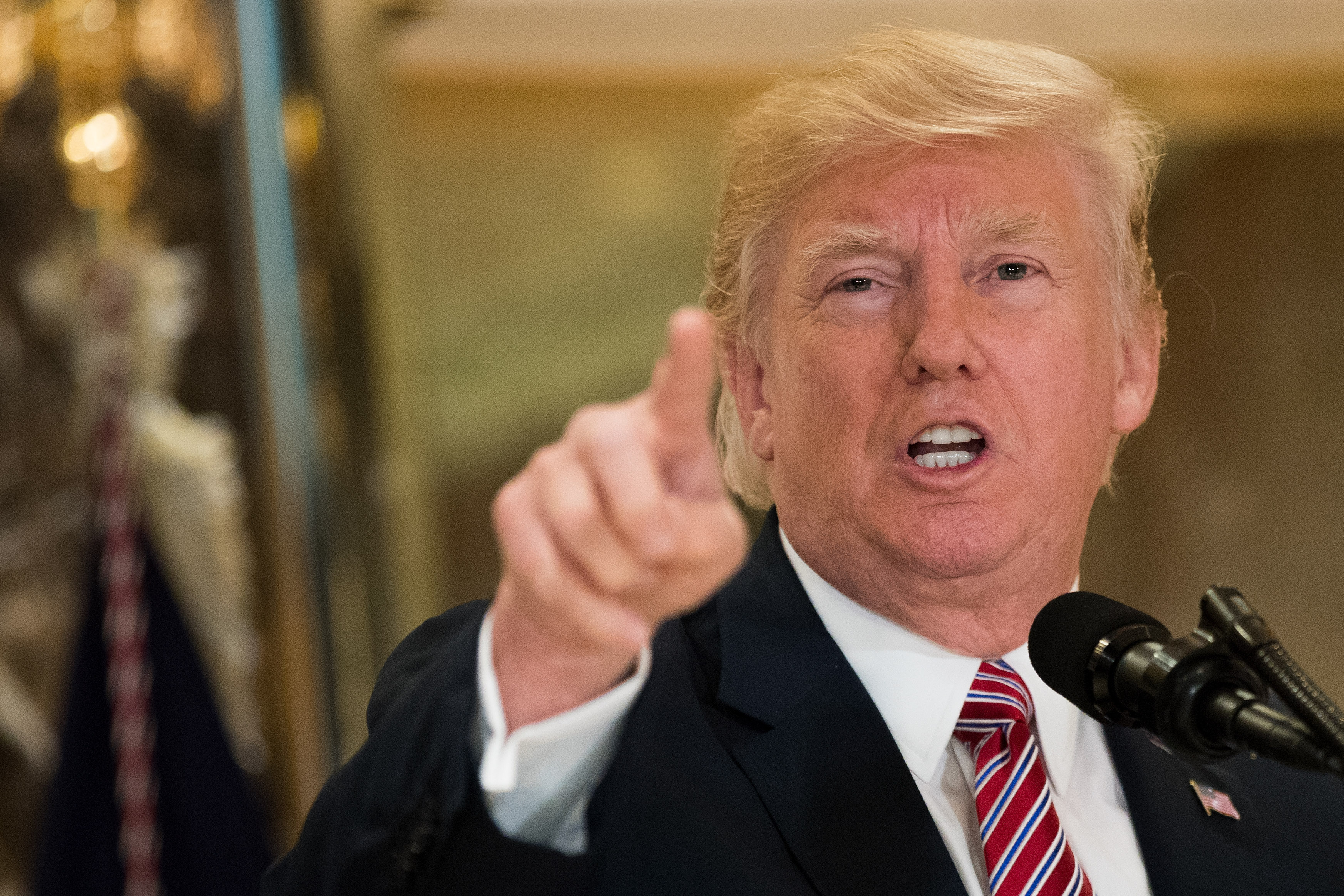 Tổng thống Mỹ Donald Trump.<br>