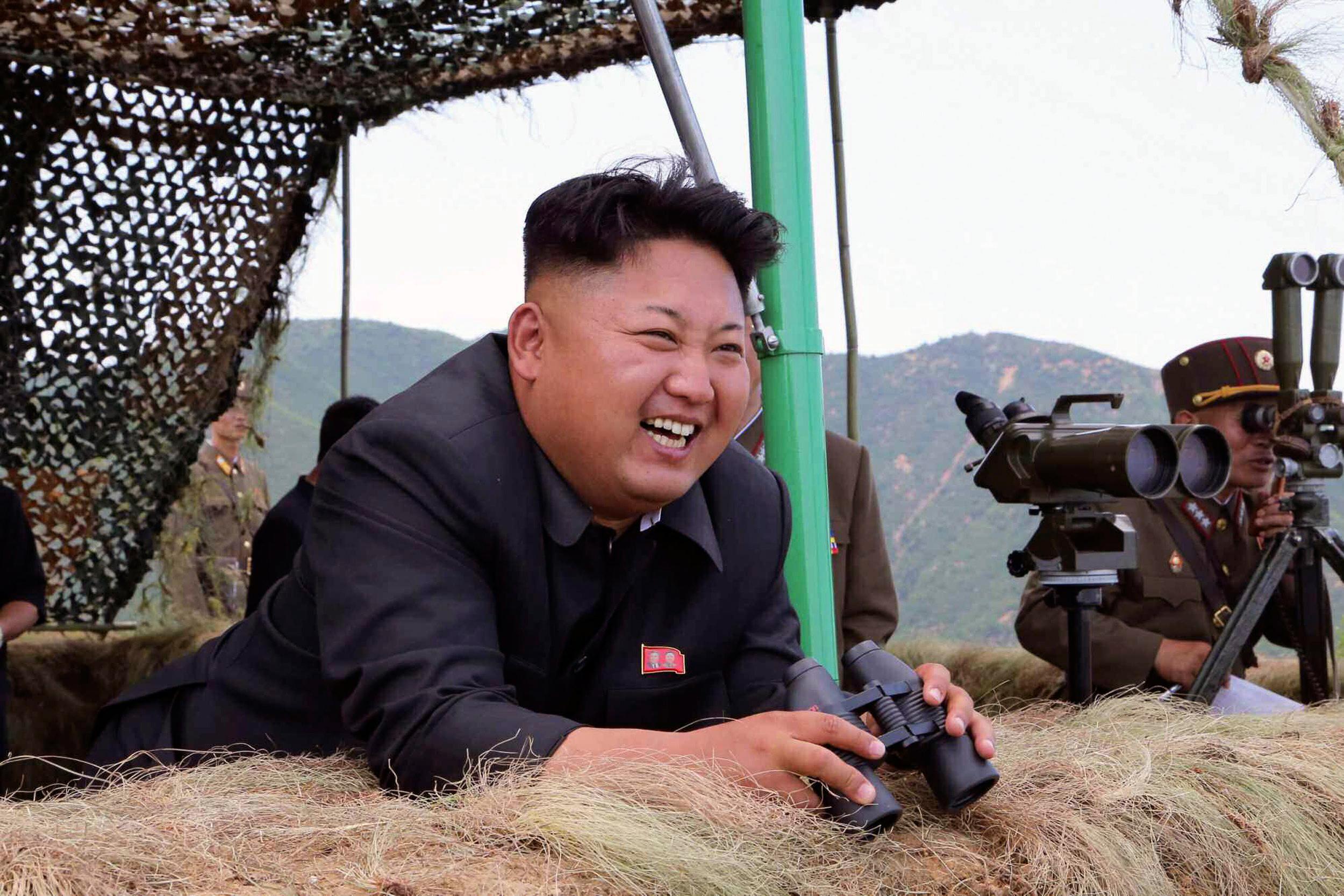 Nhà lãnh đạo Triều Tiên Kim Jong Un.<br>