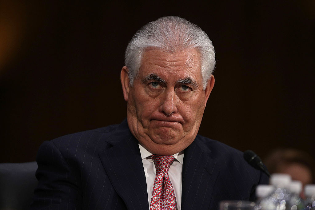 Ngoại trưởng Mỹ Rex Tillerson.<br>