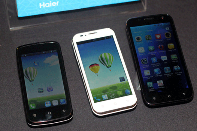 Các sản phẩm Haier được phân phối bởi Saigon Tel.