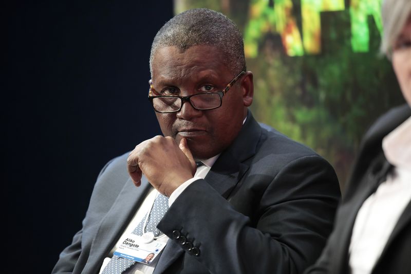Tỷ phú người Nigeria Aliko Dangote - Ảnh: Bloomberg.<br>