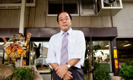 Ông Hirotake Yano, nhà sáng lập kiêm Chủ tịch của Daiso Sangyo Corp. - Ảnh: Daiso Sangyo/Bloomberg.