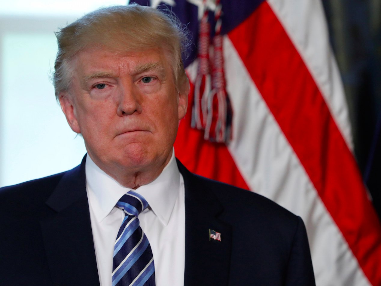 Tổng thống Mỹ Donald Trump - Ảnh: Reuters/Business Insider.<br>