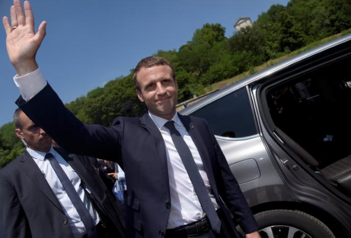 Tổng thống Pháp Emmanuel Macron - Ảnh: Reuters.<br>