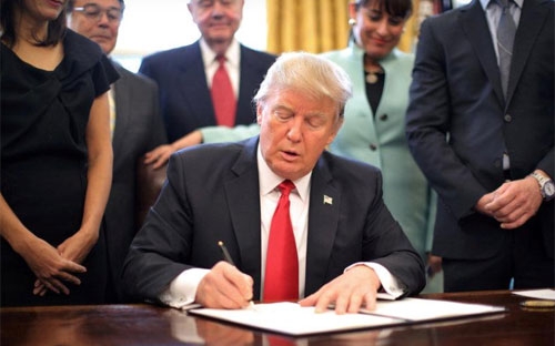 Tổng thống Mỹ Donald Trump - Ảnh: Reuters.<br>