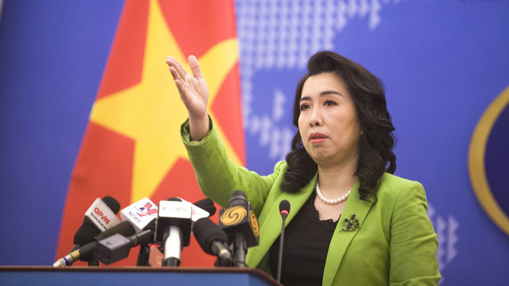 Người phát ngôn Bộ Ngoại giao Lê Thị Thu Hằng - Ảnh: Báo Quốc Tế