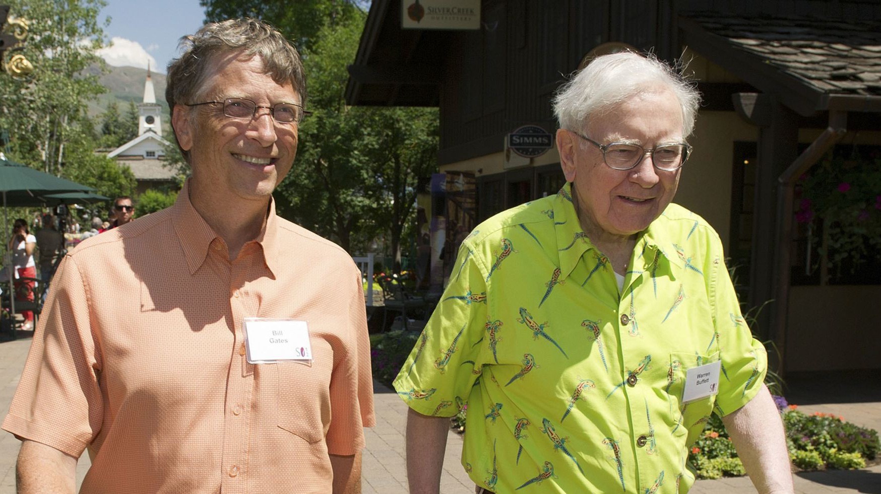 Bill Gates (trái) và Warren Buffett - Ảnh: Getty Images.