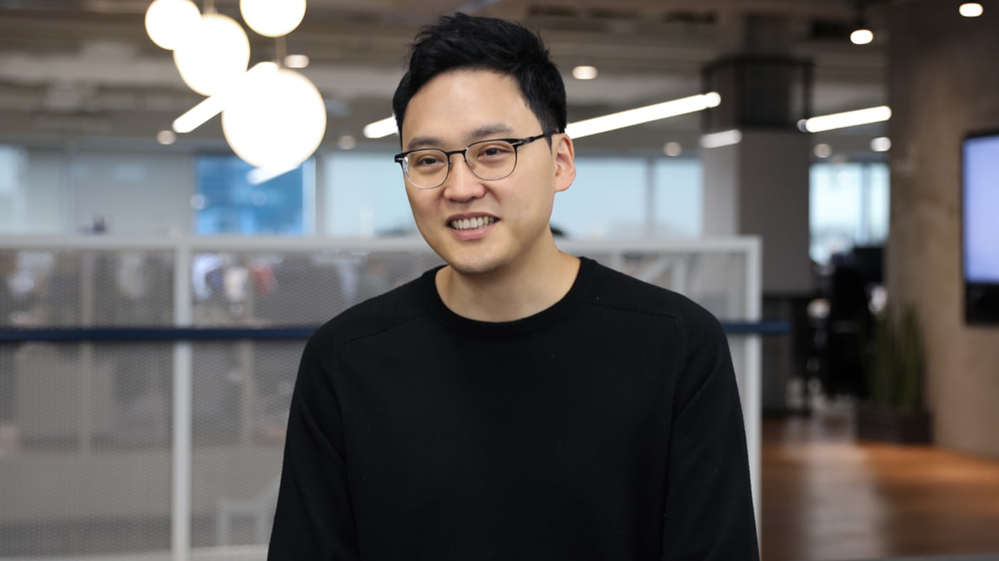 Seunggun Lee - người sáng lập, CEO của ứng dụng chuyển tiền Toss - Ảnh: Toss.