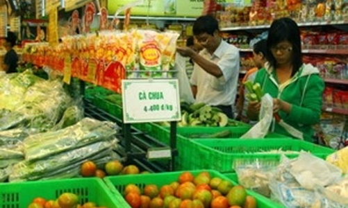 Chỉ số giá tháng 2 của Hà Nội và Tp.HCM cùng tăng cao