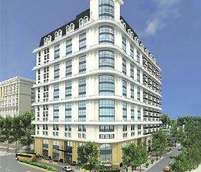 Pacific Place có vị trí thuận lợi về thương mại do nằm giữa lòng thủ đô Hà Nội.