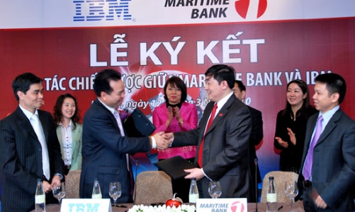 Maritime Bank hợp tác chiến lược với IBM Việt Nam