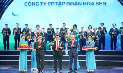 Tập đoàn Hoa Sen 5 lần liên tiếp được vinh danh trong Chương trình Thương hiệu Quốc gia