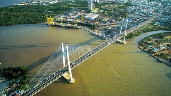 Phối cảnh cầu Thủ Thiêm 4.