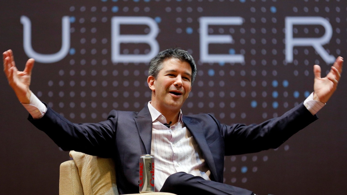 Nhà đồng sáng lập cựu CEO Uber Travis Kalanick - Ảnh: Reuters.