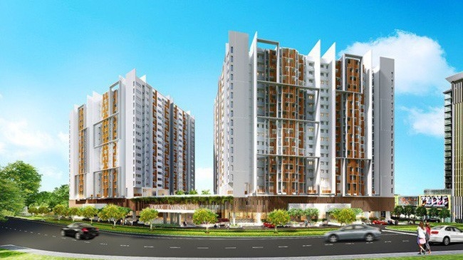  Dự án này gồm hơn 700 căn hộ cao cấp nằm trong khu phức hợp căn hộ, trung tâm thương mại và khách sạn 5 sao Biên Hoà City Square lớn nhất Biên Hoà.