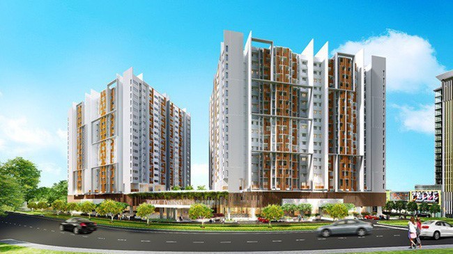 Dự án này gồm hơn 700 căn hộ cao cấp nằm trong khu phức hợp căn hộ, trung tâm thương mại và khách sạn 5 sao Biên Hoà City Square lớn nhất Biên Hoà.