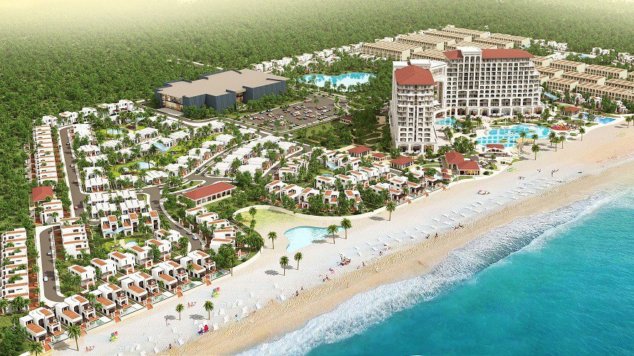 Toàn cảnh khách sạn Best Western Premier Quang Binh.