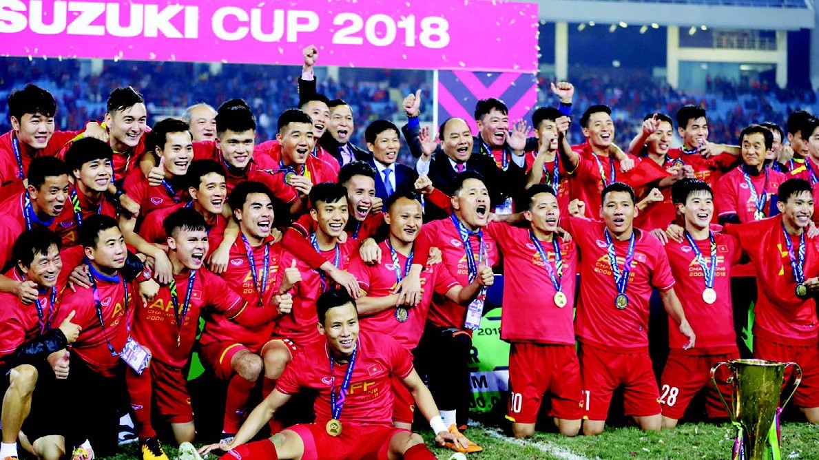 Thêm niềm vui mới với kết quả thi đấu của đội tuyển bóng đá nam.