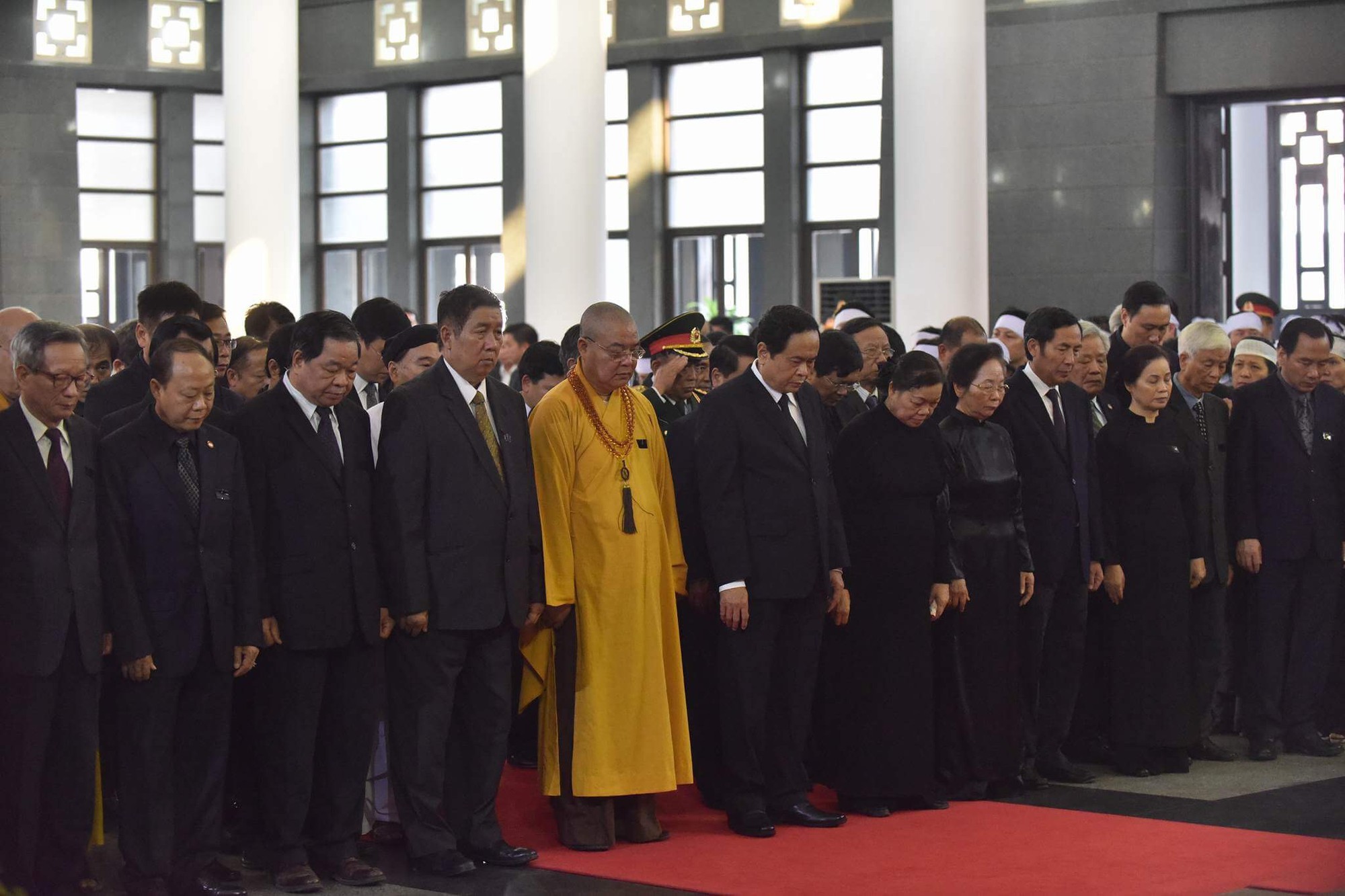 Hình ảnh lễ viếng nguyên Tổng bí thư Đỗ Mười - Ảnh 7.