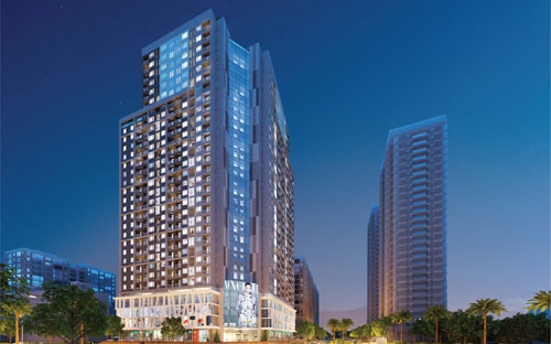 <div>Phối cảnh một dự án phía Tây của Tổng công ty MBLand.</div>
