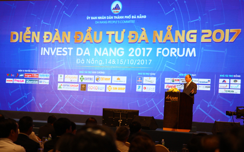 Thủ tướng Nguyễn Xuân Phúc tại Diễn đàn Đầu tư Đà Nẵng.