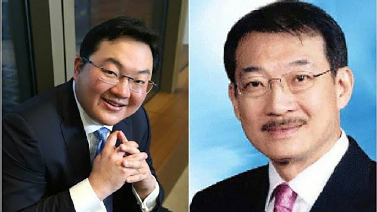 Jho Low (trái) và cha Low Hock Peng (phải) -  Ảnh: Twitter.