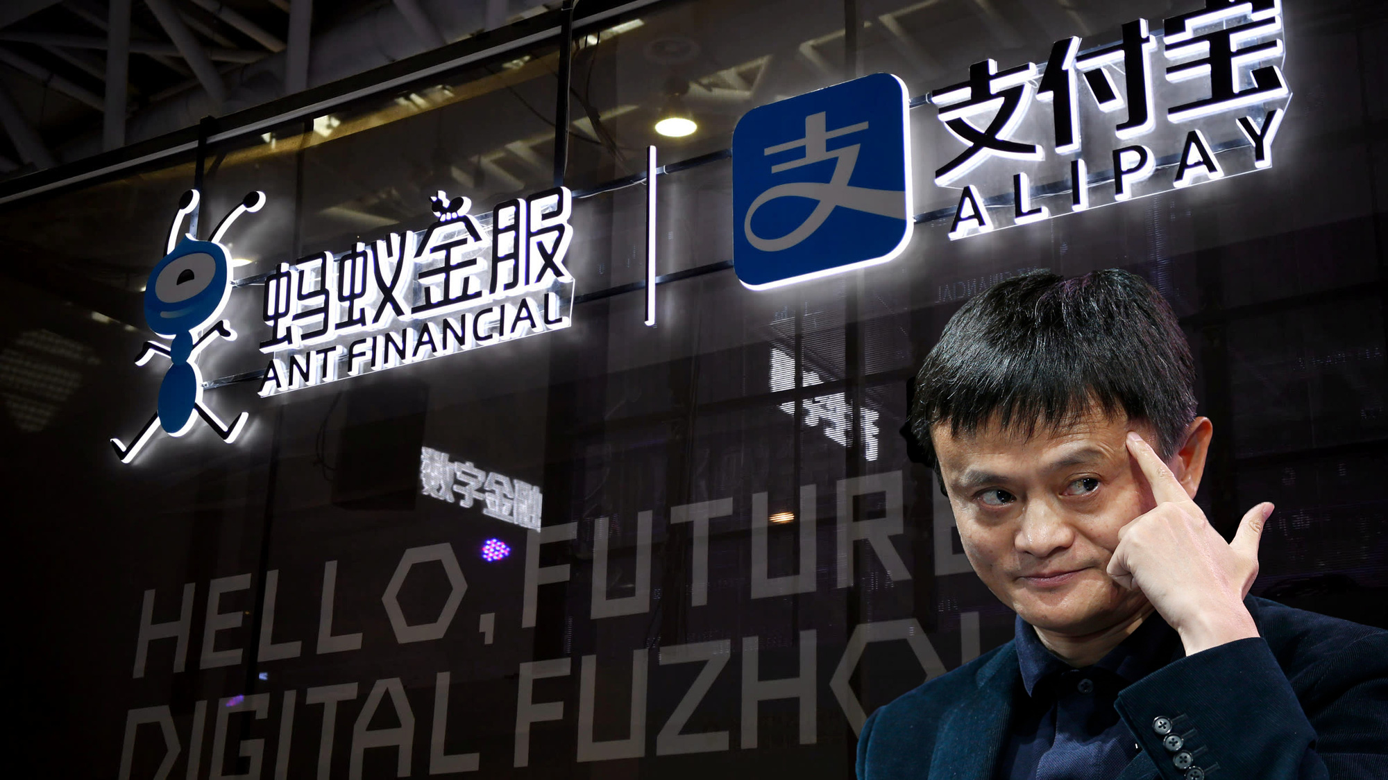 Ant hiện được kiểm soát bởi người đồng sáng lập Alibaba - Jack Ma với 33% cổ phần. Ảnh: China Daily/Reuters.