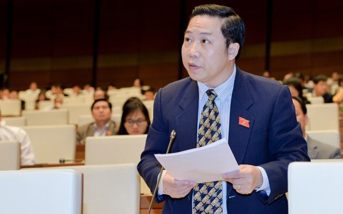 Đại biểu Lưu Bình Nhưỡng (Bến Tre).