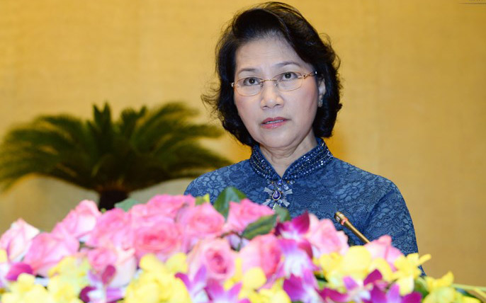 Chủ tịch Quốc hội chia sẻ những khó khăn, mất mát và gửi lời thăm hỏi đến đồng bào, đồng chí vùng bão lũ.