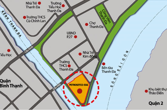 Dự án có chiều cao khoảng 35 tầng; tổng diện tích sàn thương phẩm trên 100.000 m2 và tổng mức đầu tư trên 3.000 tỷ đồng.