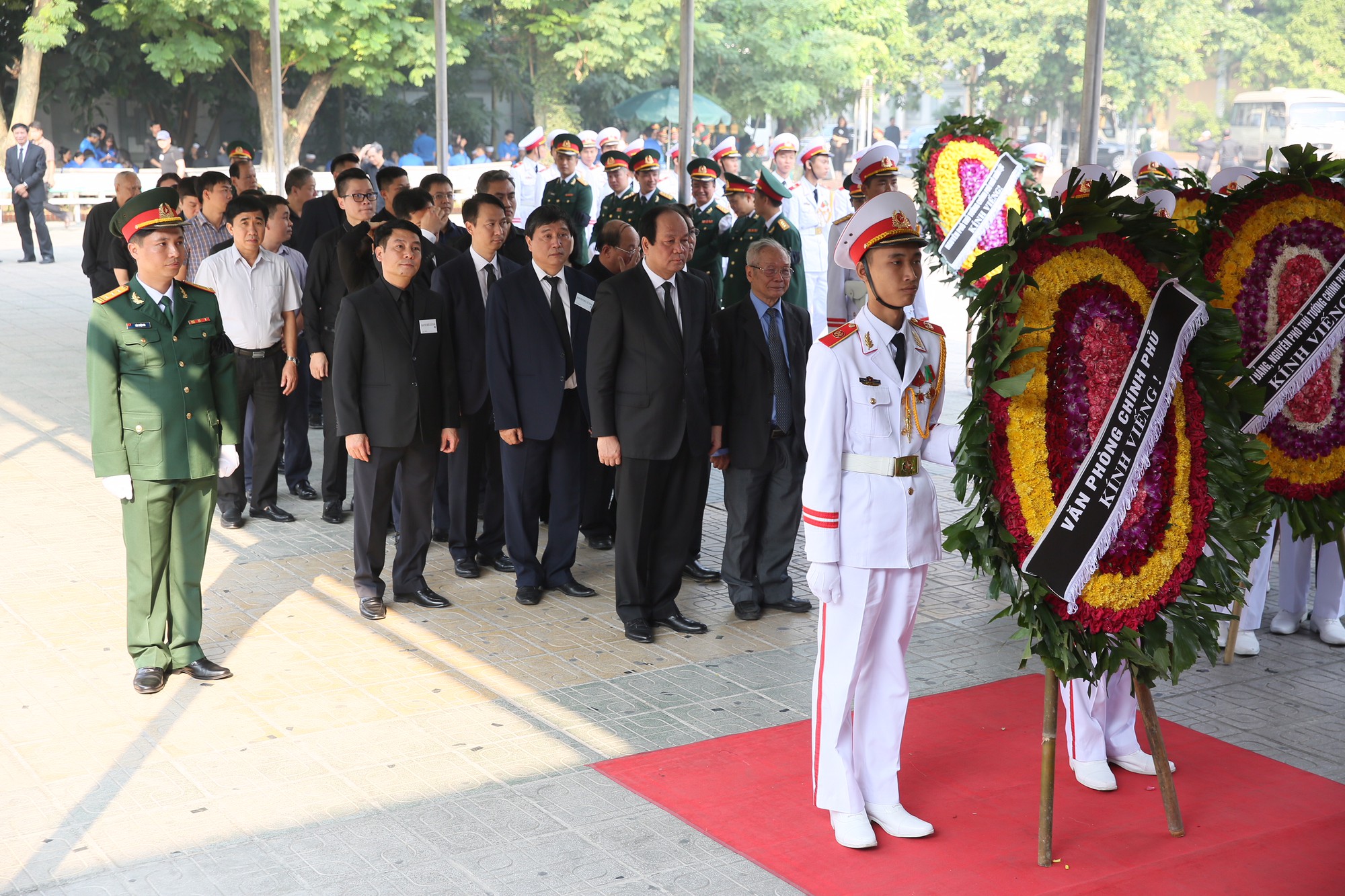 Hình ảnh lễ viếng nguyên Tổng bí thư Đỗ Mười - Ảnh 10.