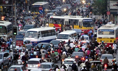 Ùn tắc giao thông tại Hà Nội và Tp.HCM đang gia tăng trở lại