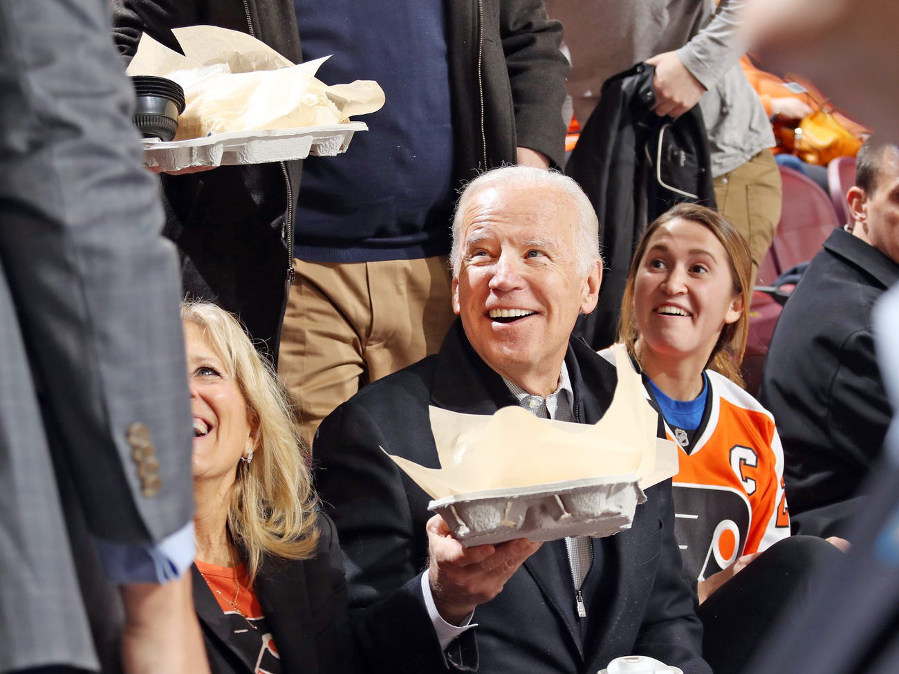 Ông Joe Biden tại một sự kiện thể thao - Ảnh: Getty