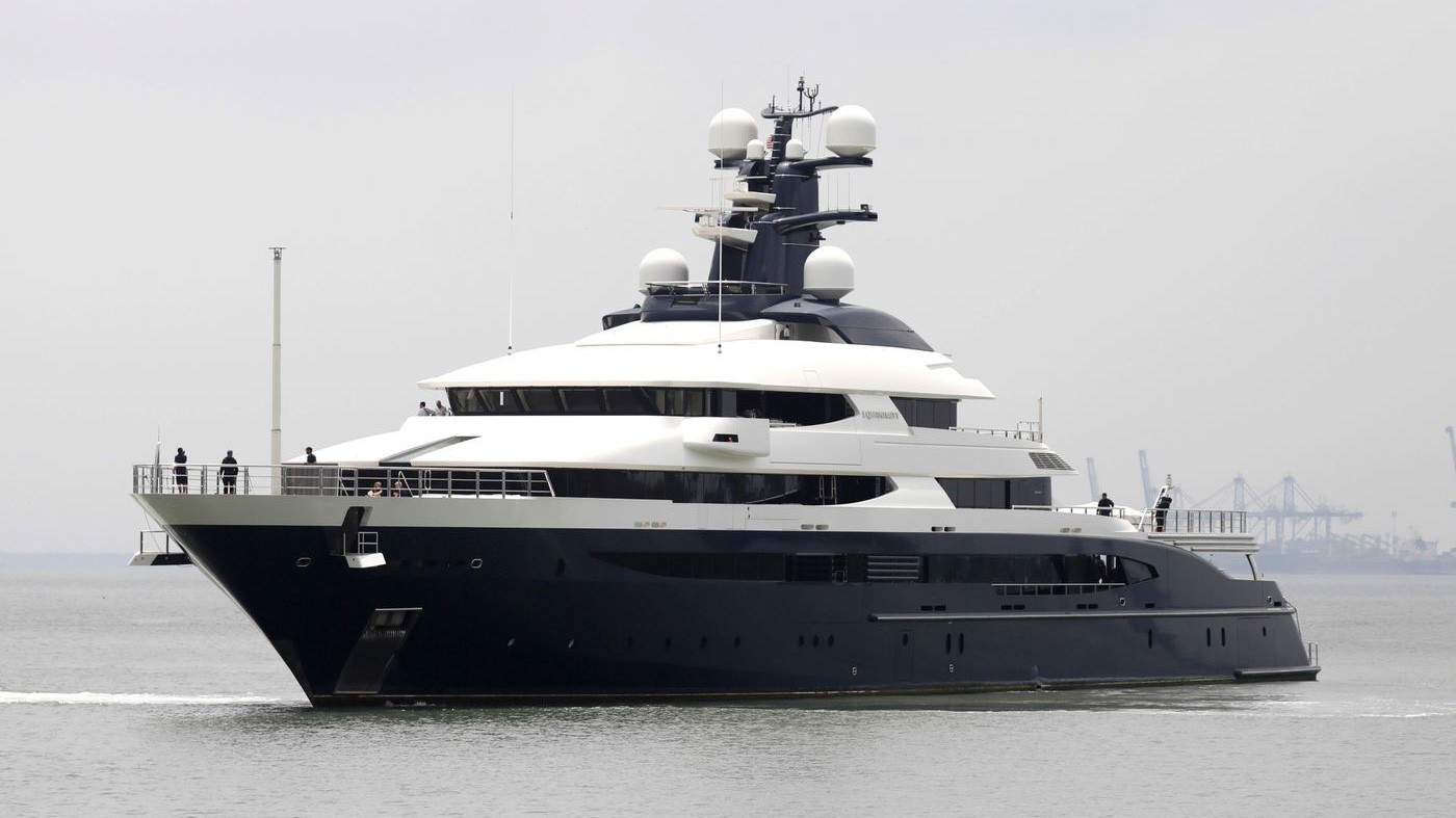 Siêu du thuyền Tranquility - Ảnh: Bloomberg.