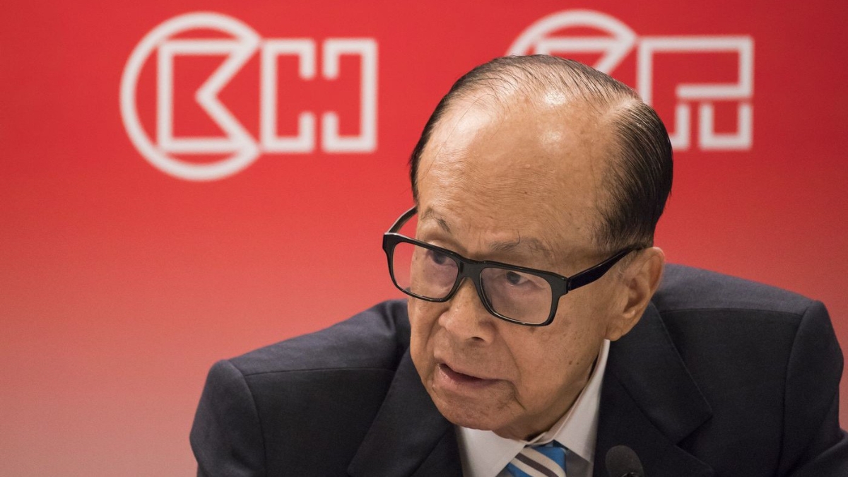 Ông Lý Gia Thành (Li Ka-shing), người giàu nhất Hồng Kông - Ảnh: Bloomberg.