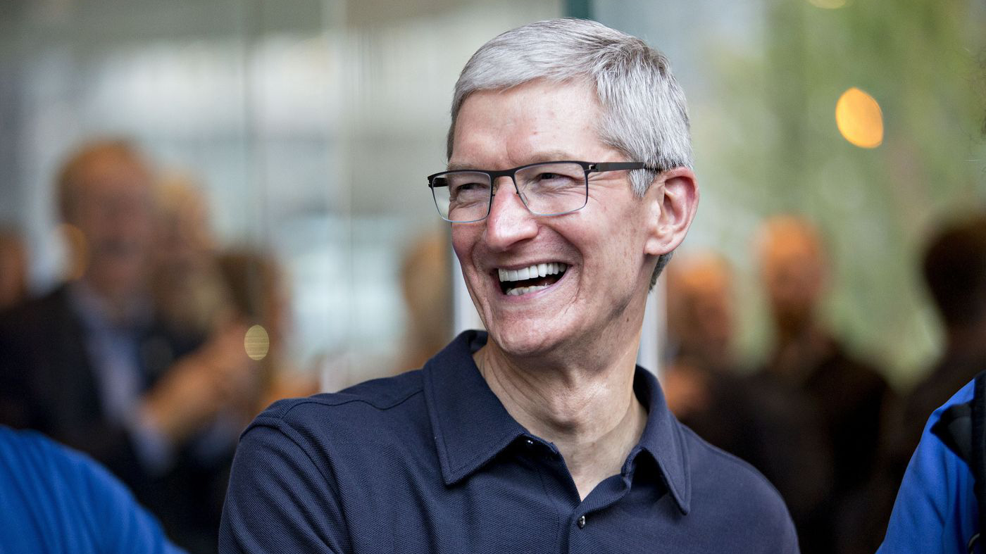 Tim Cook, CEO của Apple - Ảnh: Bloomberg.