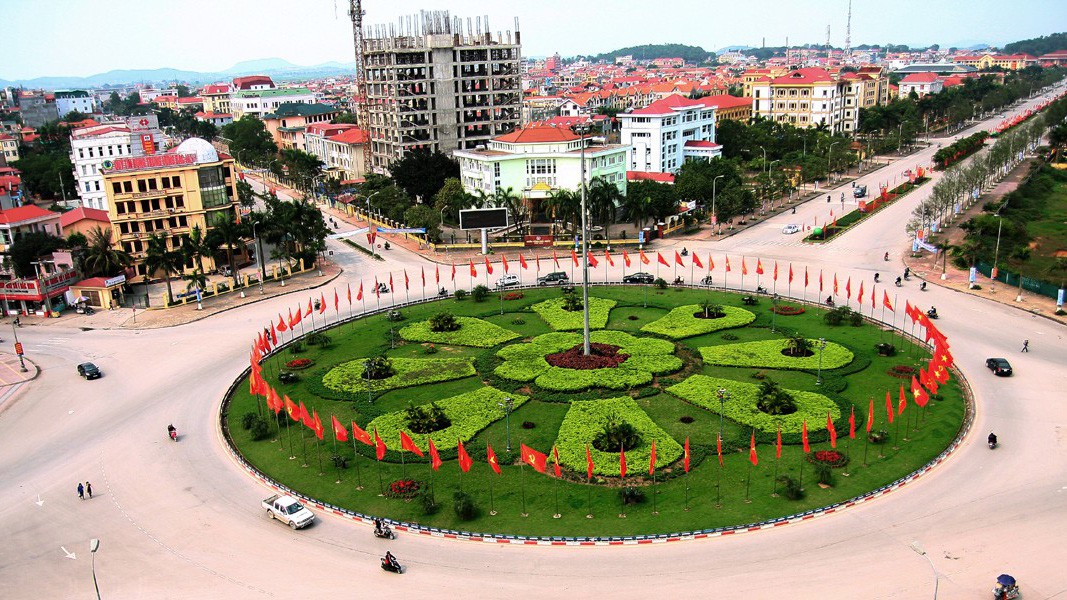 Một góc thành phố Bắc Ninh.