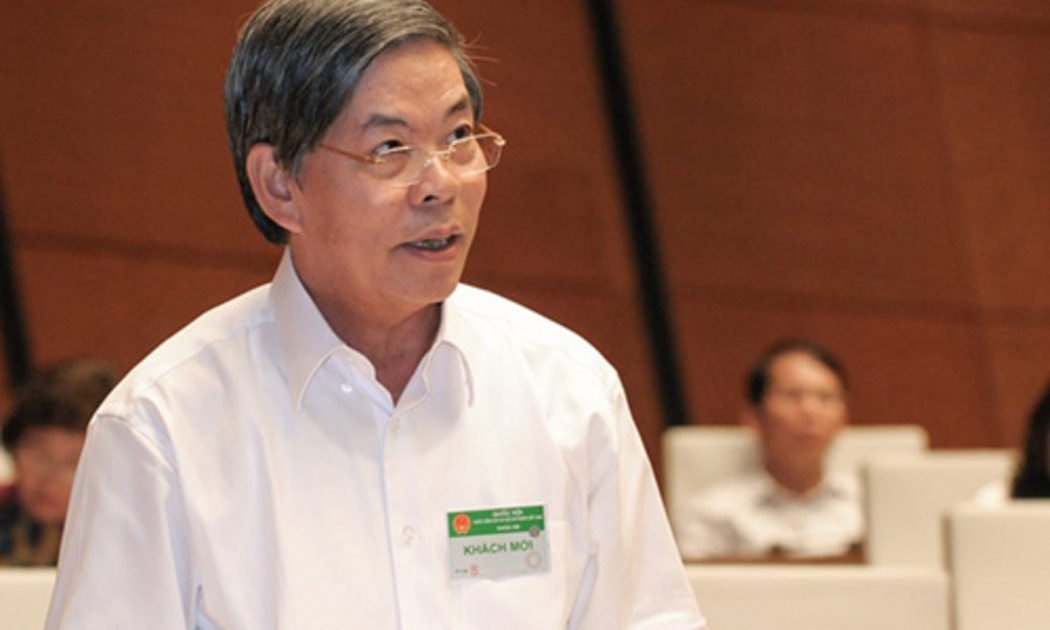 Bộ trưởng Bộ Tài nguyên và Môi trường Nguyễn Minh Quang.<br>