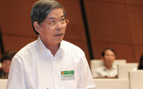 Bộ trưởng Bộ Tài nguyên và Môi trường Nguyễn Minh Quang.<br>