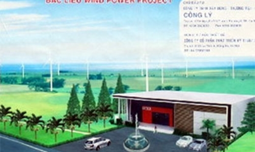 Xây dựng nhà máy điện gió quy mô lớn tại Bạc Liêu