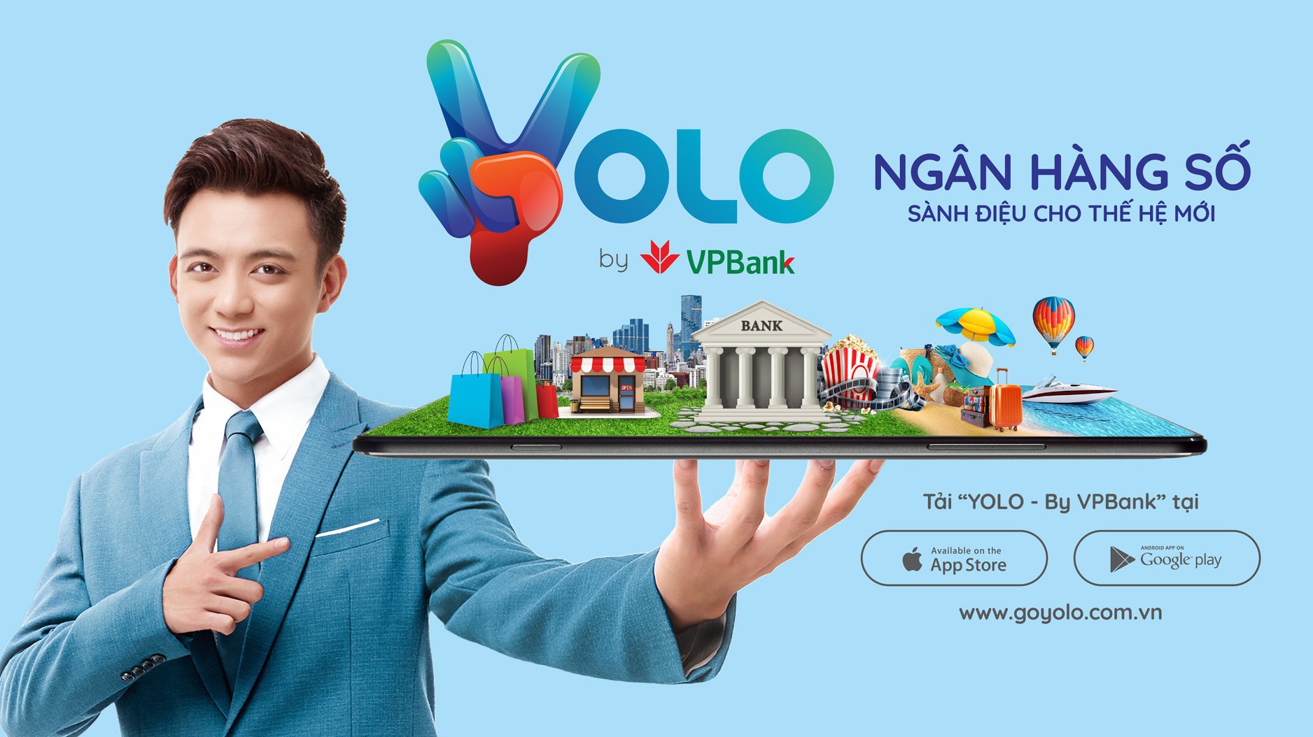 Yolo của VPBank rất khác biệt với các ngân hàng số trên thị trường.