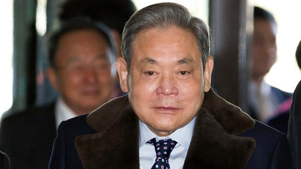 Ông Lee Kun Hee, chủ tịch tập đoàn Samsung - Ảnh: Yonhap.