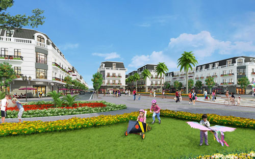 Dự án Vincom Shophouse Tuyên Quang sở hữu vị trí có bốn mặt tiền.