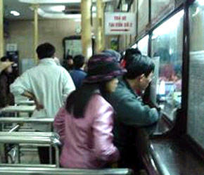 Vé tàu Tết luôn hết từ sớm.