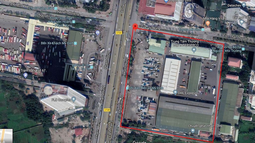 Lô đất tại số 17 Phạm Hùng.