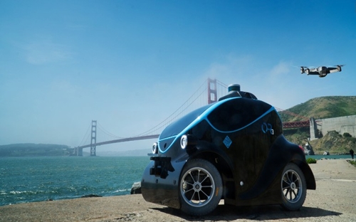 Video giới thiệu tính năng của xe tuần tra tự lái O-R3 - Nguồn: OTSAW Digital.<br>