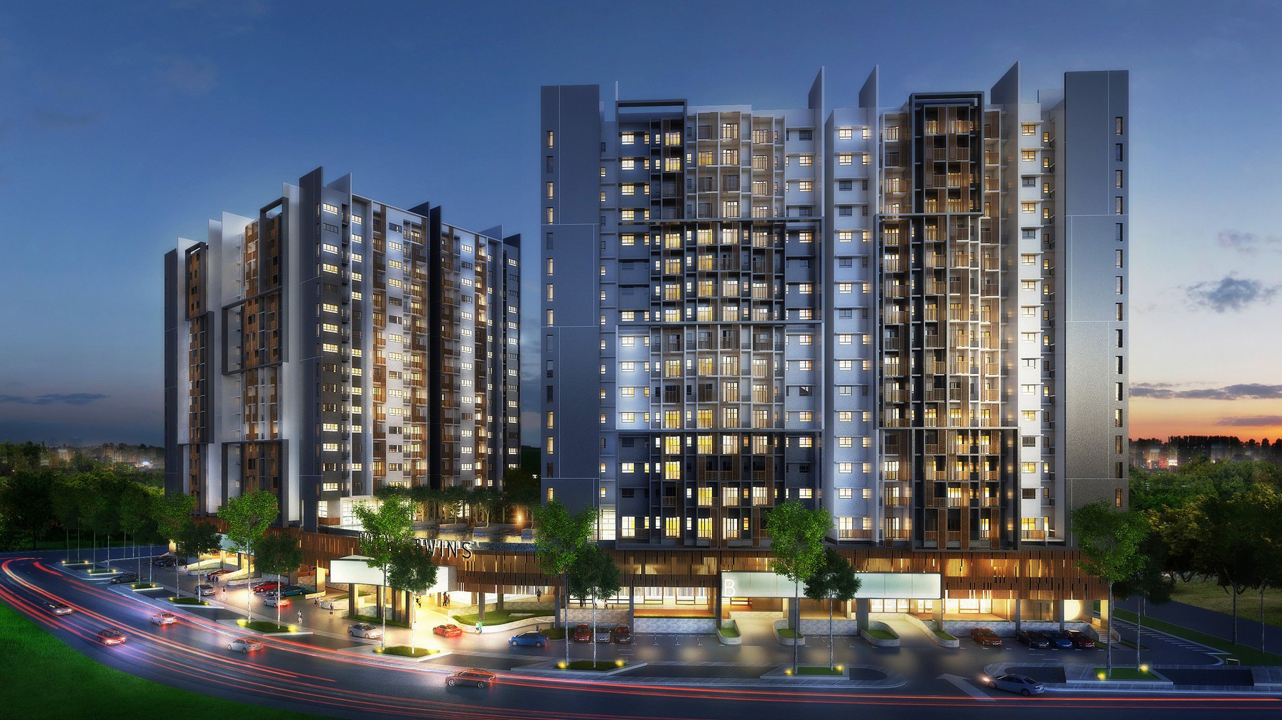 Dự án Topaz Twins có hơn 700 căn hộ cao cấp có giá trung bình 1,3 tỷ đồng/căn.