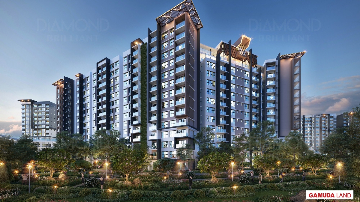 Diamond Brilliant - dự án căn hộ cao cấp nằm trong khu đô thị Celadon City.